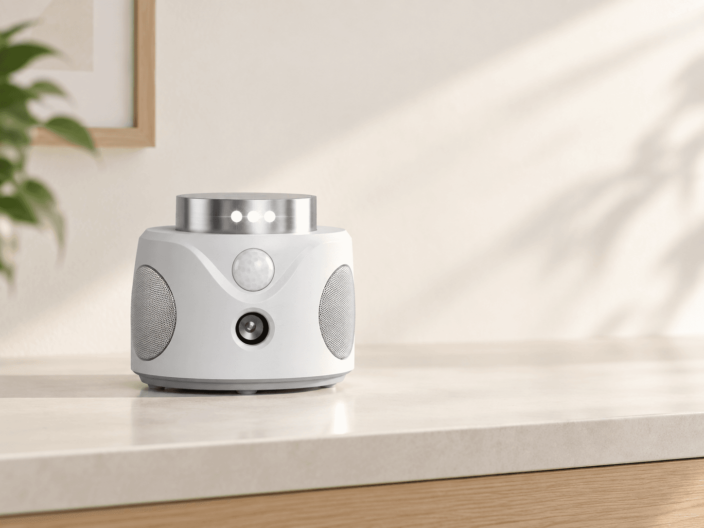 UR02S ultrasonic pest repeller with clear space in front of its speakers