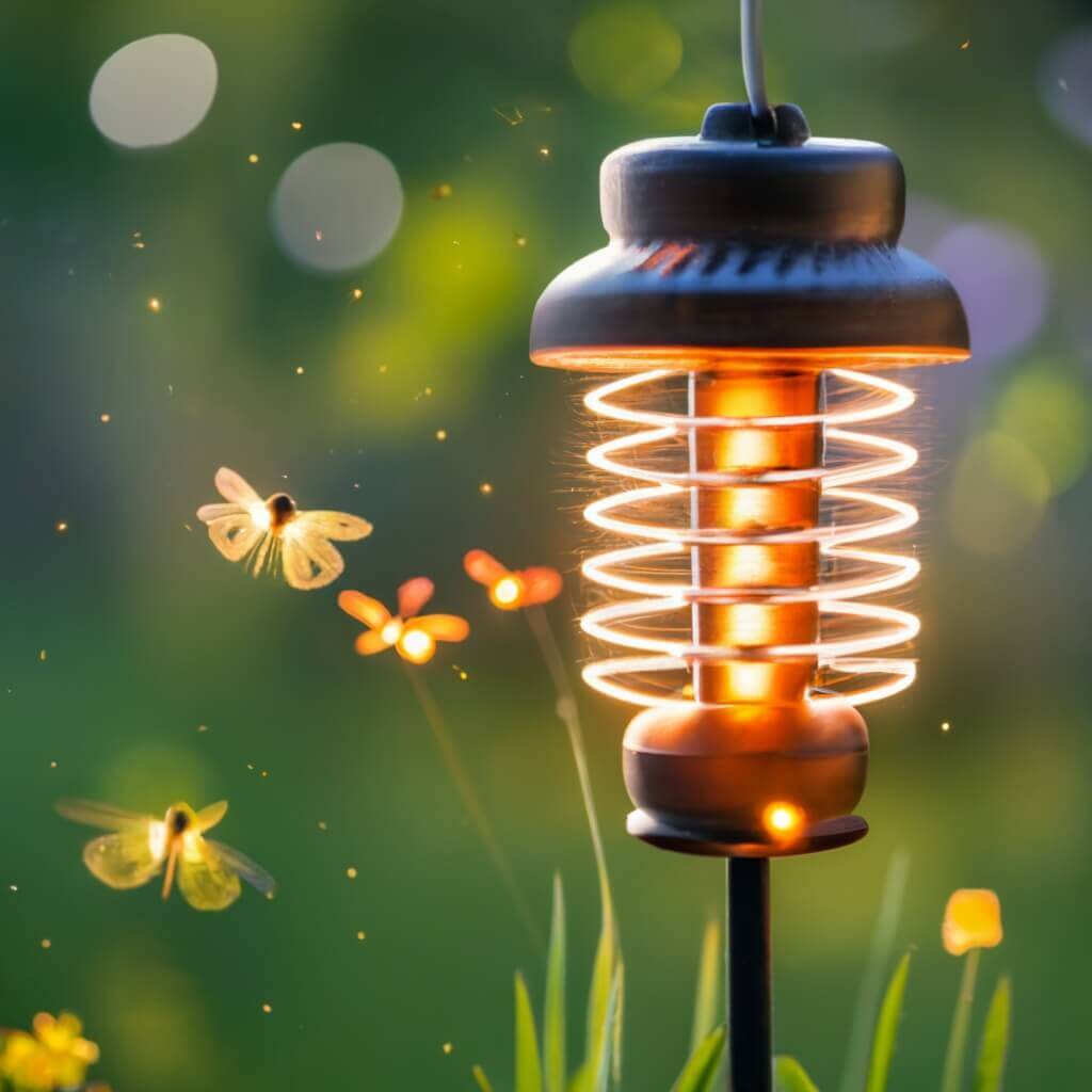 Are fireflies attracted to bug zappers?