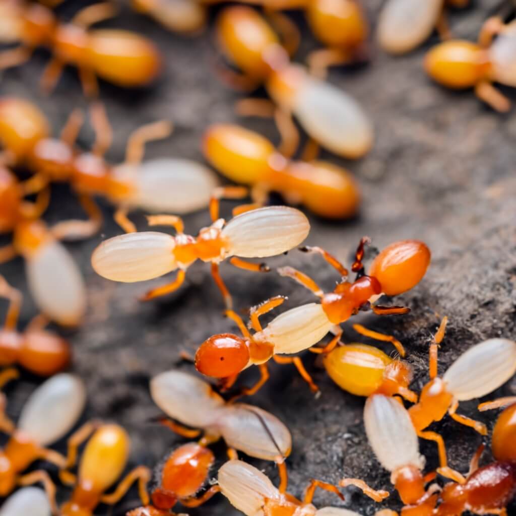 Are termite swarms attracted to bug zappers?