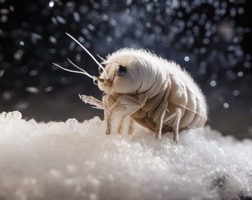 How to get rid of snow fleas in house?