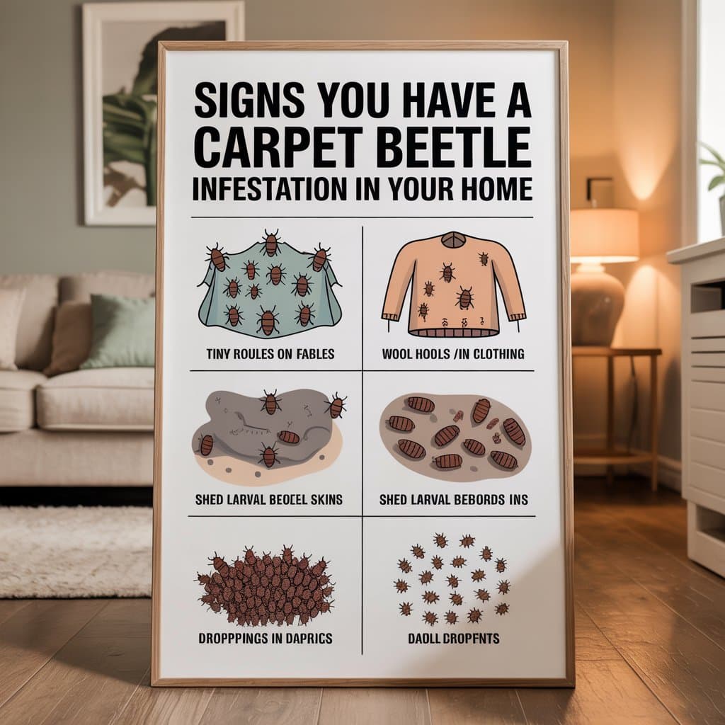 Signs You Have a Carpet Beetle Infestation in Your Home