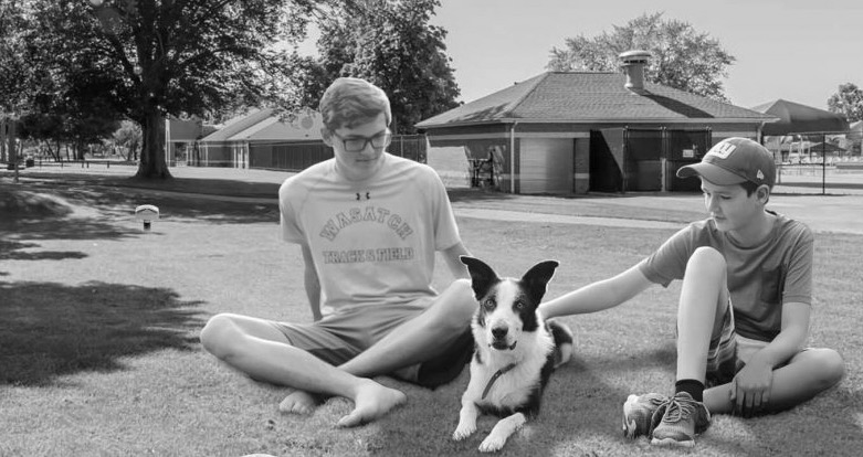 Family in Yard