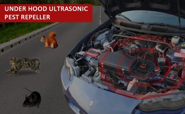 Battery Operated Under Hood Animal Repellent-Thanoshome