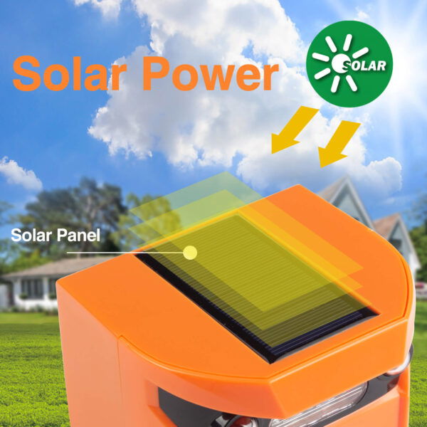 Cat Rpellent SolarPowered Ultrasonic Animal RepellerThanoshome