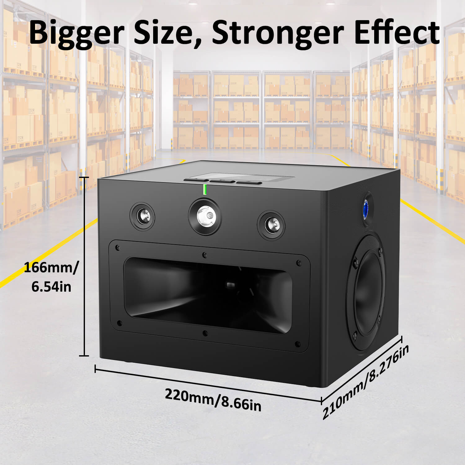 High-Power Ultrasonic Rodent Repeller