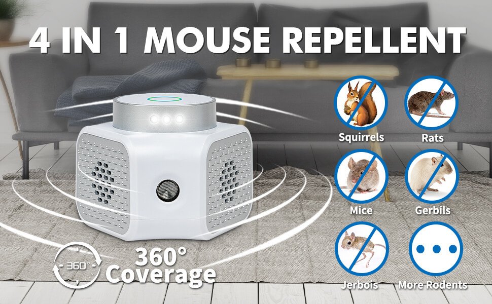 do ultrasonic rodent repellents affect dogs