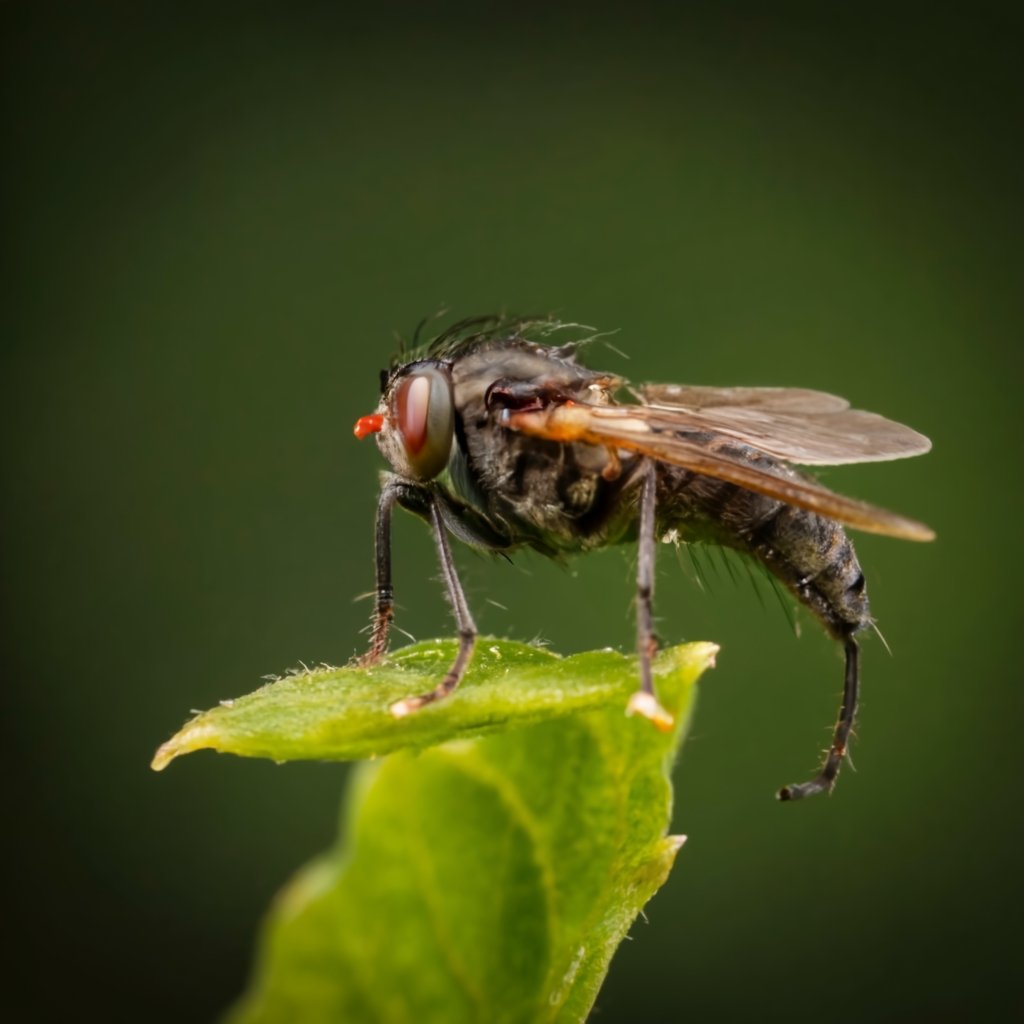 Black flies photo