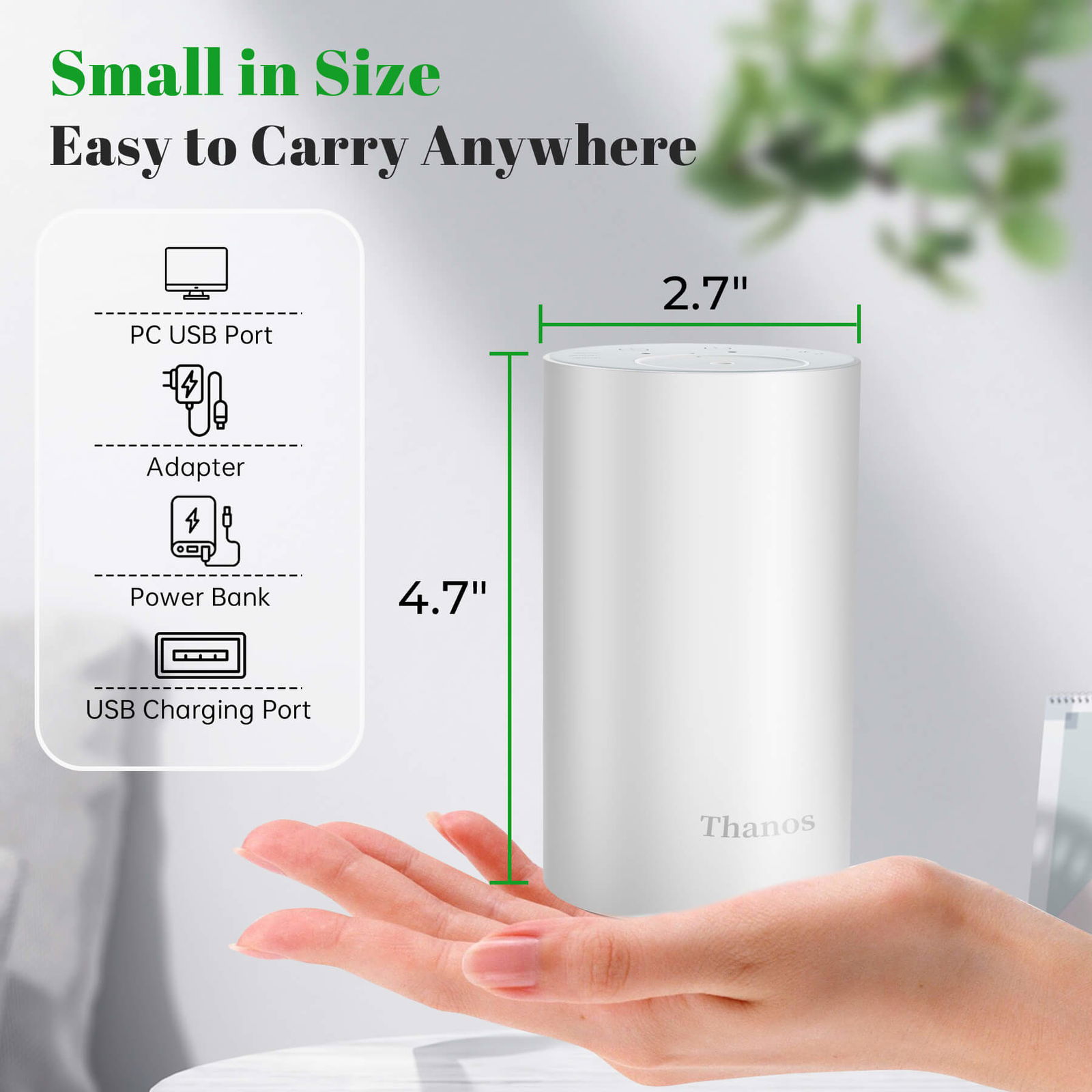 Mosquito Repellent Diffuser with Natural Essential Oil