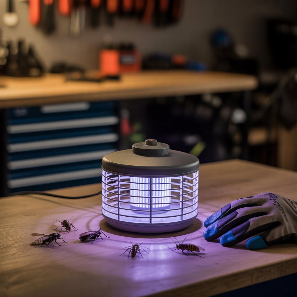 How do bug zappers work