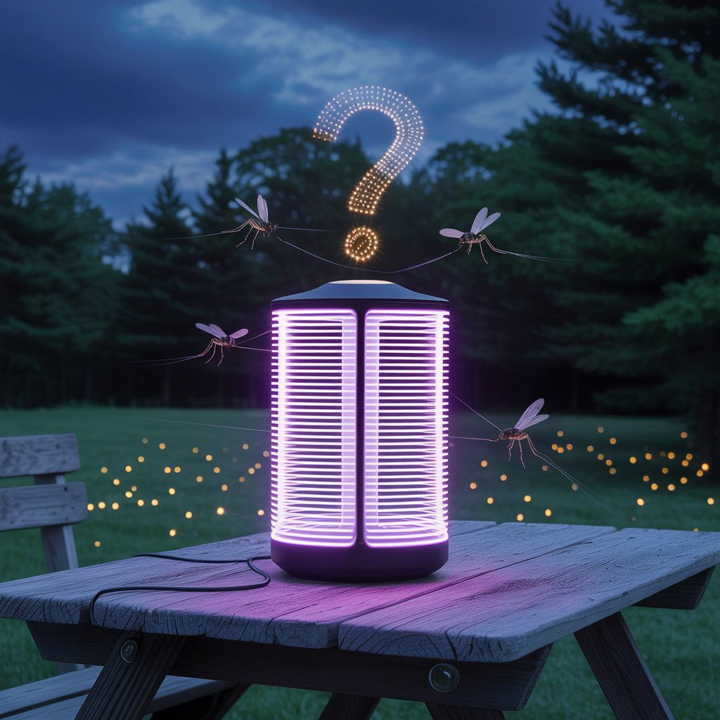 How many mosquitoes can a bug zapper kill per night