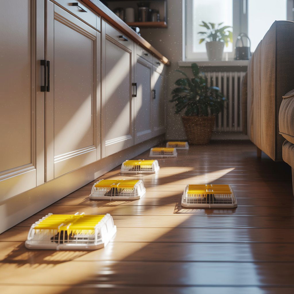 Where to place flea traps in your house for maximum effect