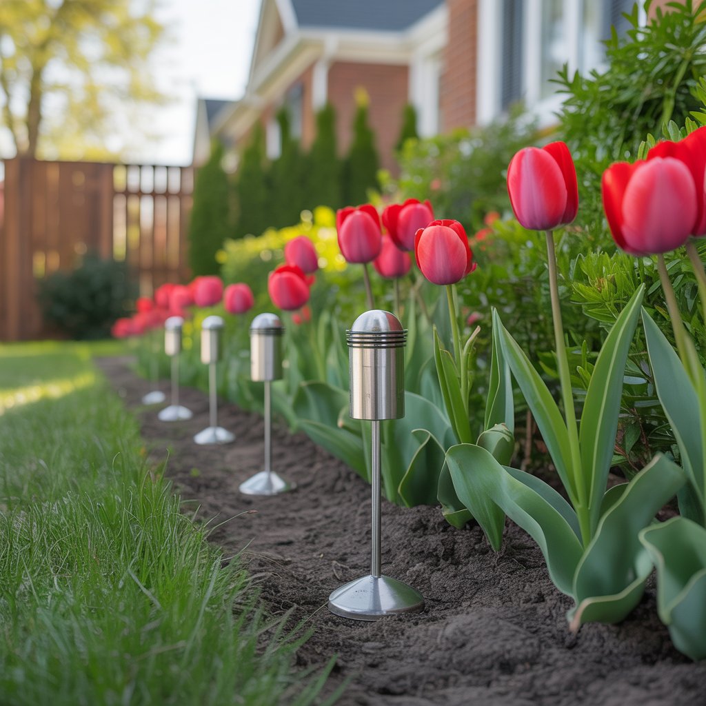 How to install mole repellers correctly