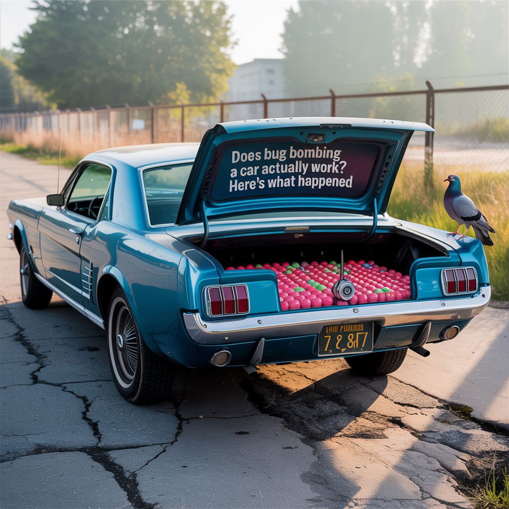 Does bug bombing a car actually work here’s what happened
