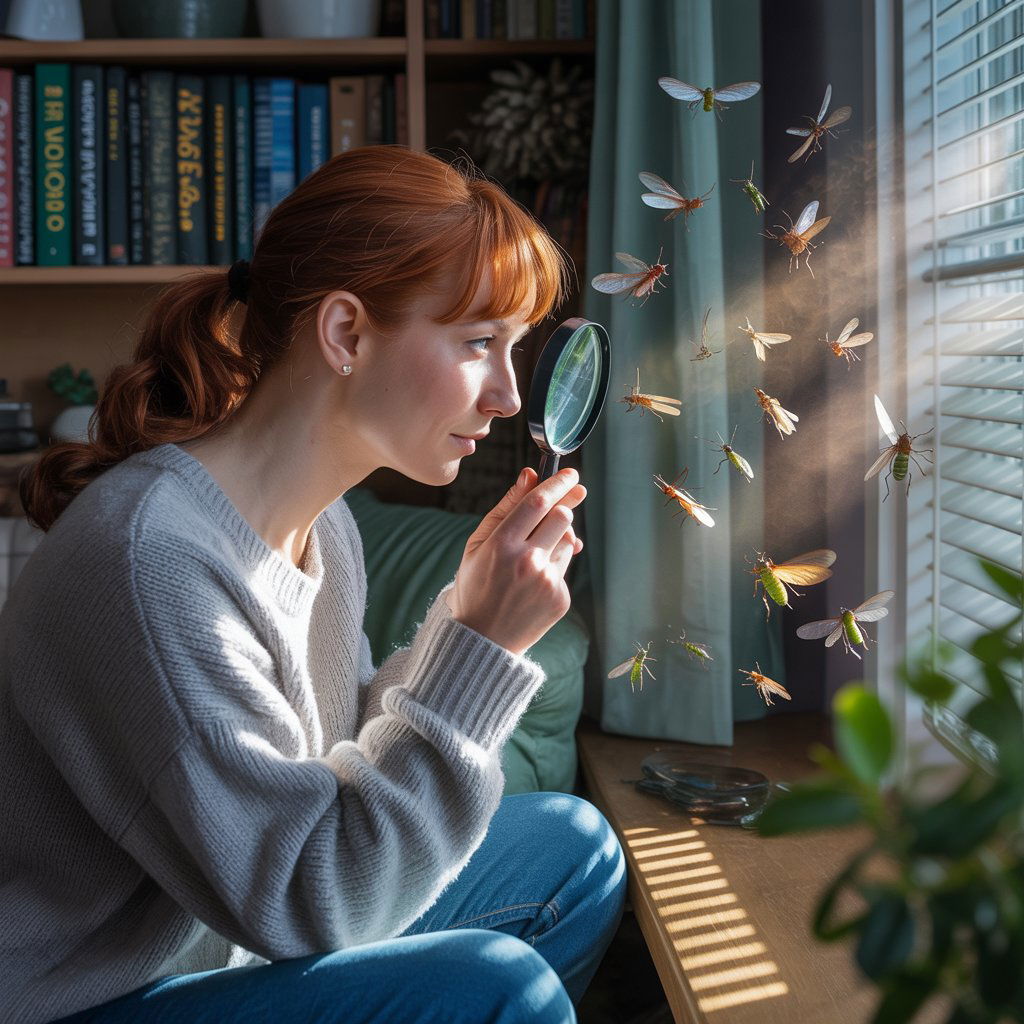 What to do when you see mysterious flying insects at home