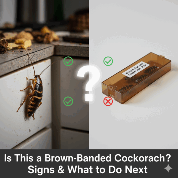 Is This a Brown-Banded Cockroach? Signs and What to Do Next – Thanos Home
