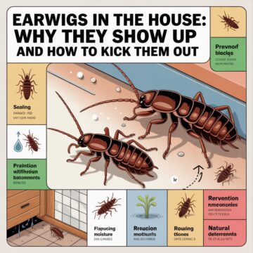 Earwigs in the House: Why They Show Up and How to Kick Them Out