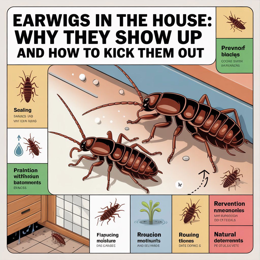 Earwigs in the House Why They Show Up and How to Kick Them Out