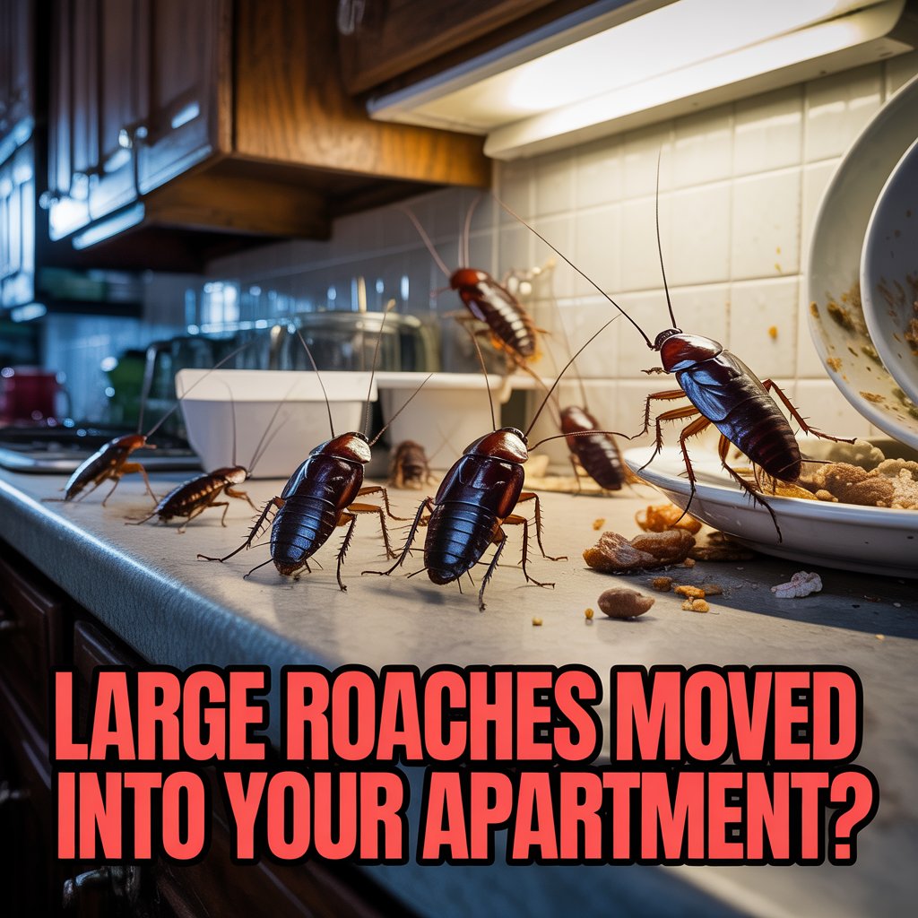 Large Roaches Moved Into Your Apartment Here’s the Game Plan