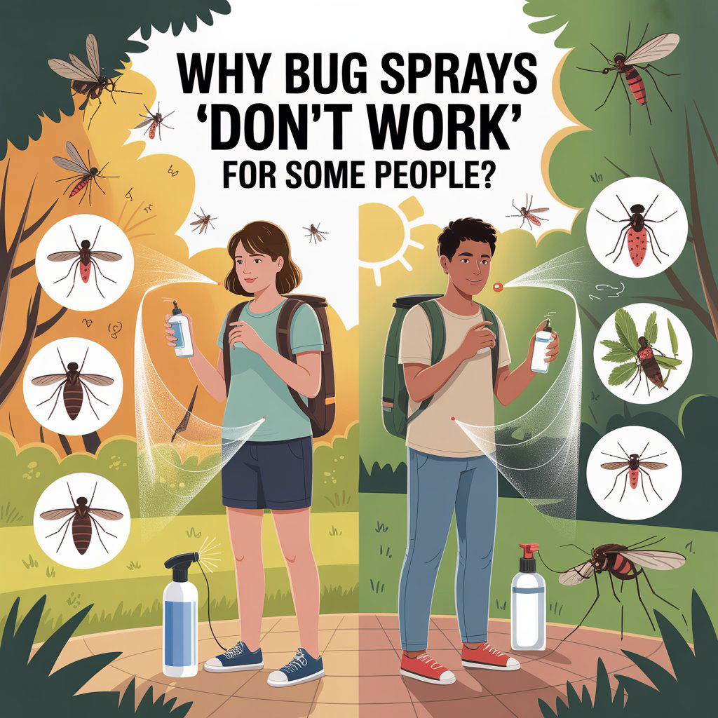 Why Bug Sprays “Don’t Work” for Some People