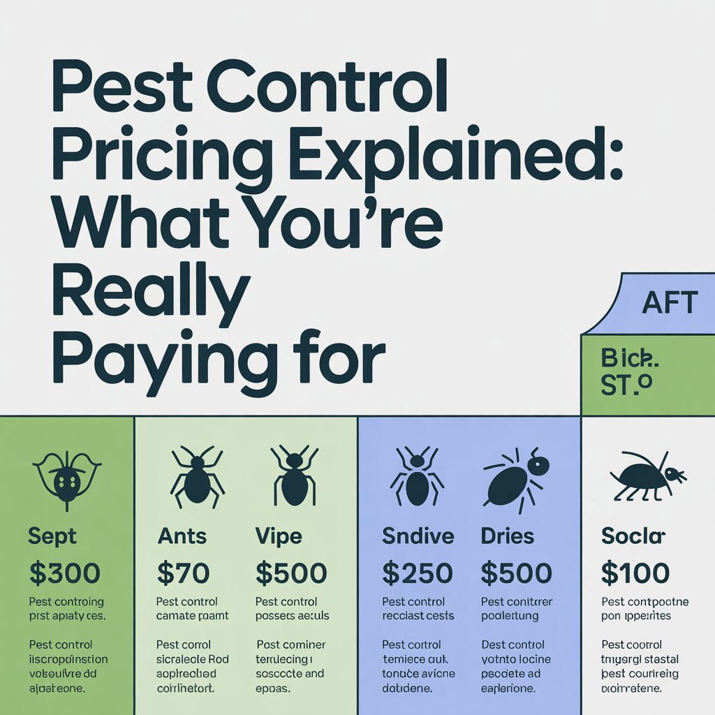 Pest Control Pricing Explained What You’re Really Paying For