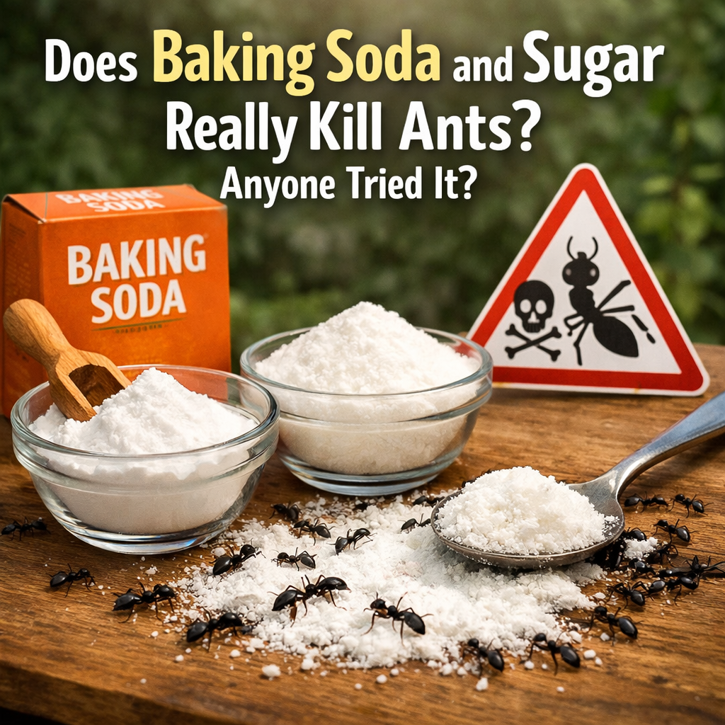 Does Baking Soda and Sugar Really Kill Ants Anyone Tried It