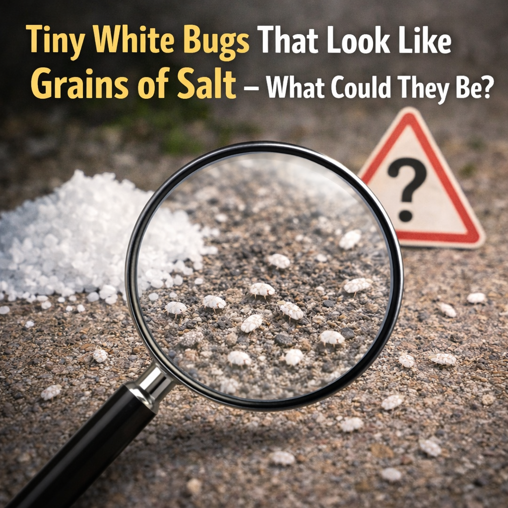 Tiny White Bugs That Look Like Grains of Salt – What Could They Be