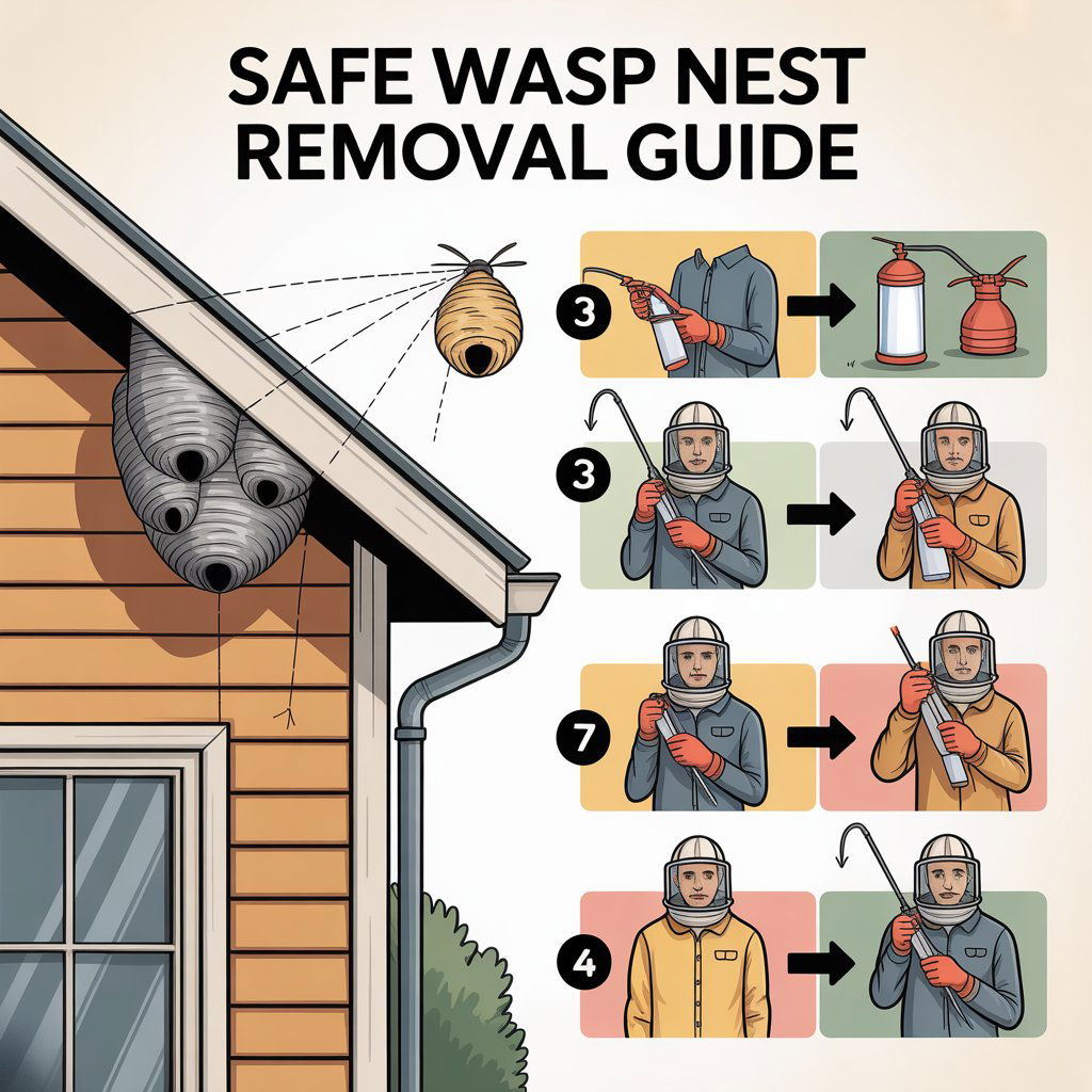Any Tips for Removing a Wasp Nest Safely