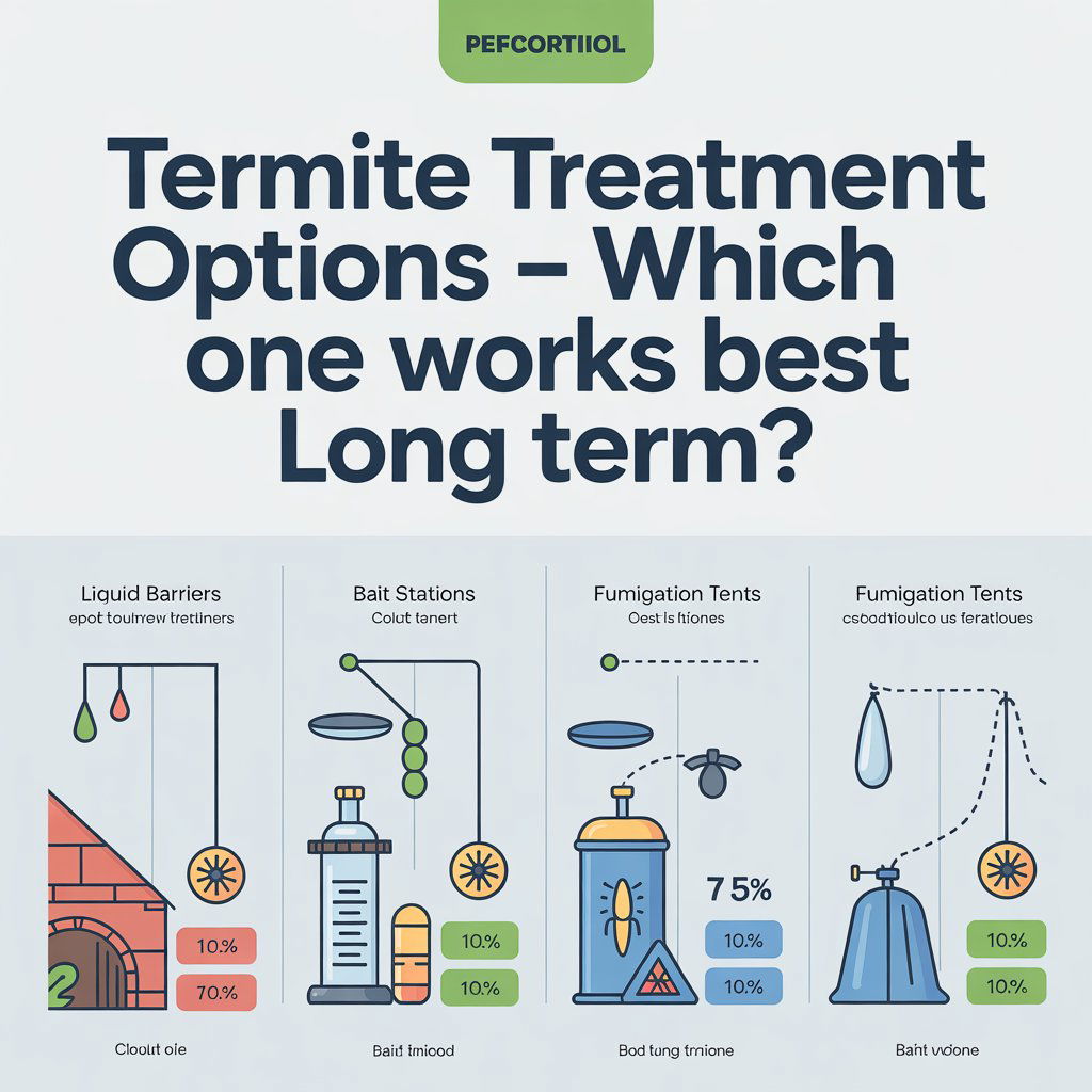 Termite Treatment Options – Which One Works Best Long Term
