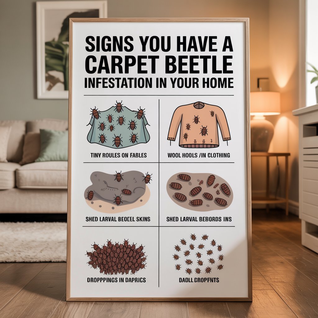 Signs You Have a Carpet Beetle Infestation in Your Home