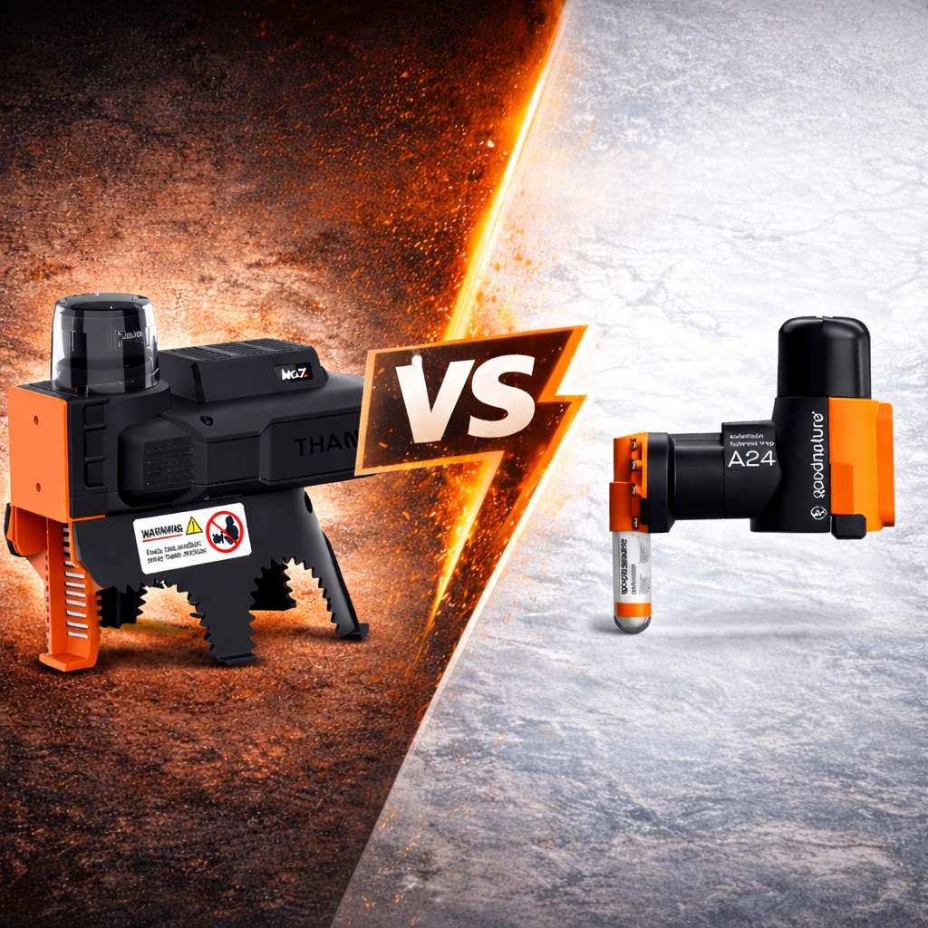 Thanos MK47 vs Goodnature A24 – Product Comparison