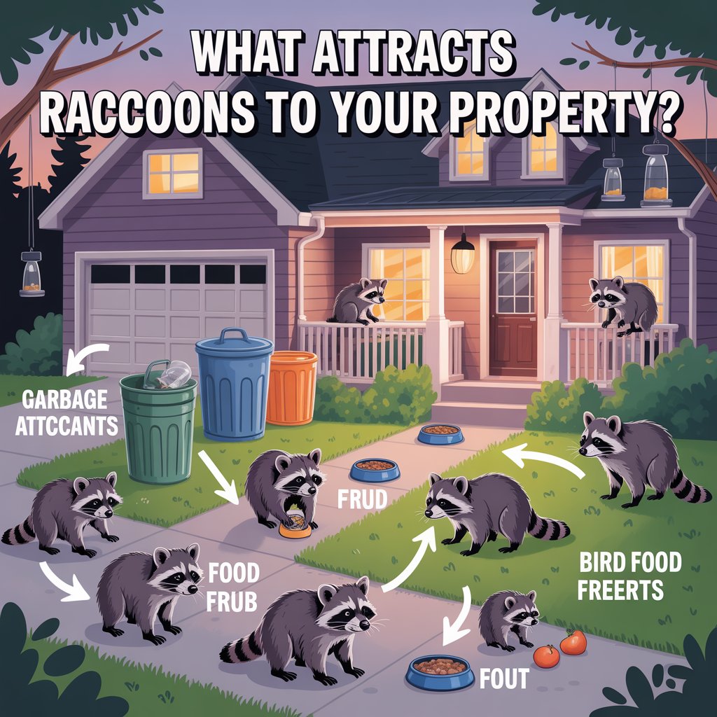 What Attracts Raccoons to Your Property