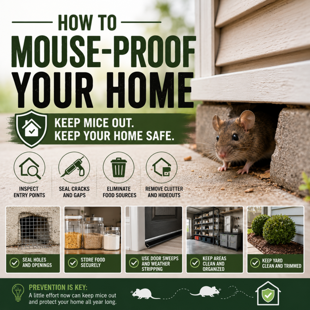 How to Mouse Proof Your Home